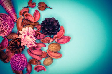 Dekoratif spa elemanları arka plan