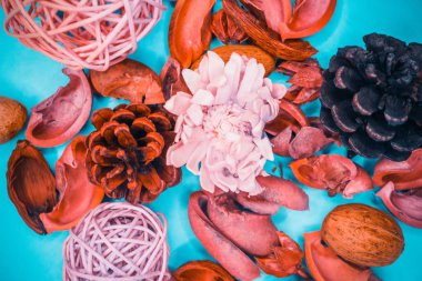 Dekoratif spa elemanları arka plan