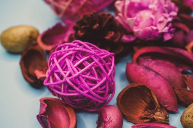 Dekoratif spa elemanları arka plan