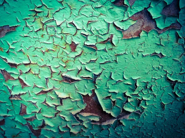 Irradiated Green Paint Texture — Stock Photo, Image