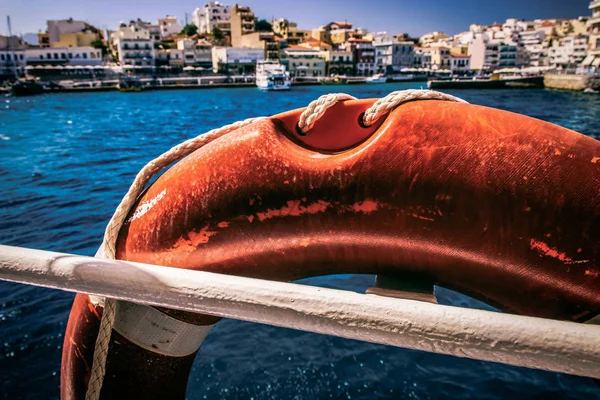 Θαλασσογραφία. Θαλάσσιο ταξίδι στην Κρήτη — Φωτογραφία Αρχείου