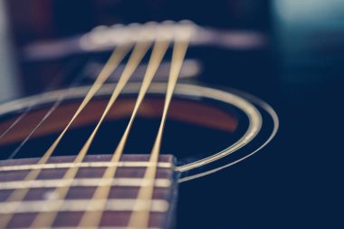 Arka plan olarak bir tema gitar