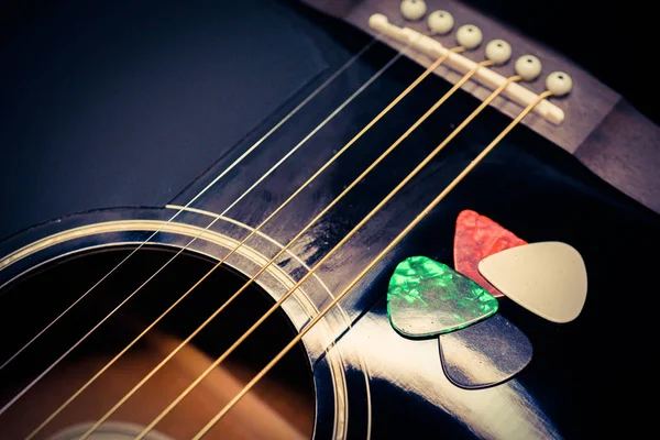 Antecedentes Uma Guitarra Tema — Fotografia de Stock