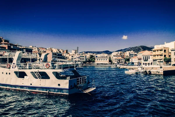 Paesaggio marino. Gita in mare a Creta — Foto Stock