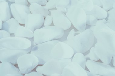 Arka plan beyaz çakıl