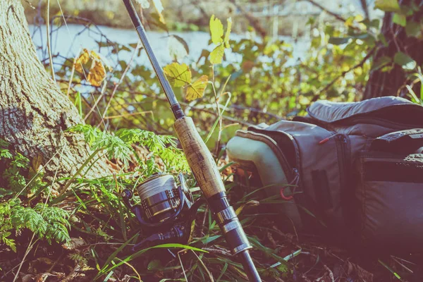 Attrezzatura da pesca - filatura — Foto Stock