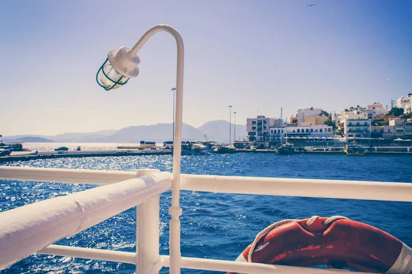 Paesaggio marino. Gita in mare a Creta — Foto Stock