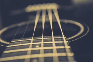 Arka plan olarak bir tema gitar
