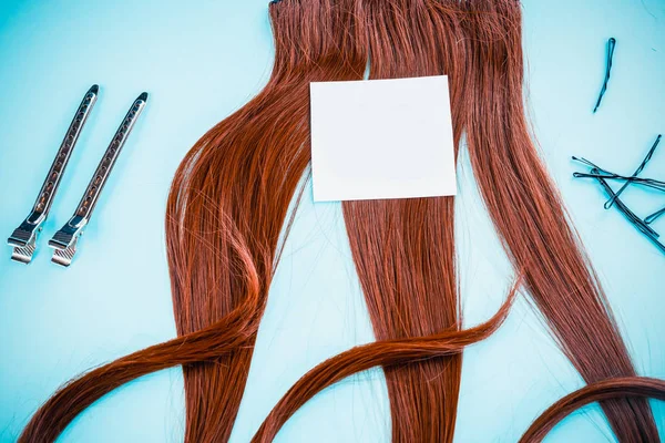 Accessori per colorare i capelli — Foto Stock
