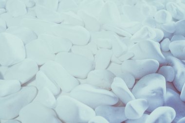 Arka plan beyaz çakıl