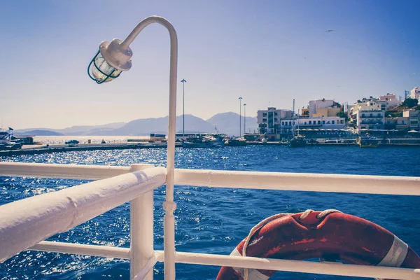 Paisaje marino. Viaje marítimo a Creta — Foto de Stock