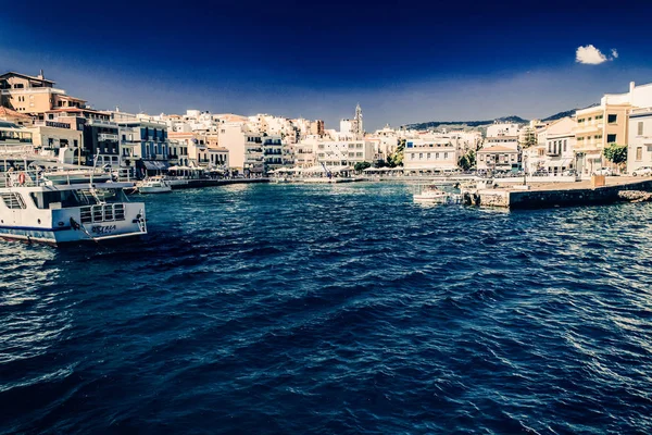 Seascape. Girit'e deniz gezisi — Stok fotoğraf