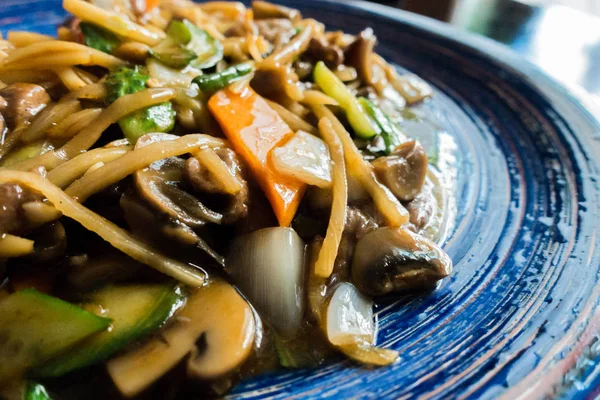 Kalbfleisch Mit Gemüse Chinesische Küche — Stockfoto