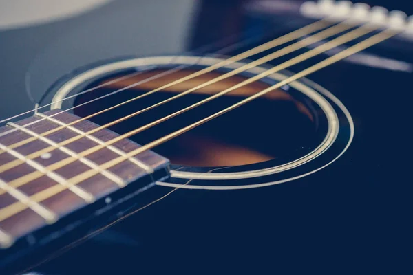 Guitarra acústica — Foto de Stock