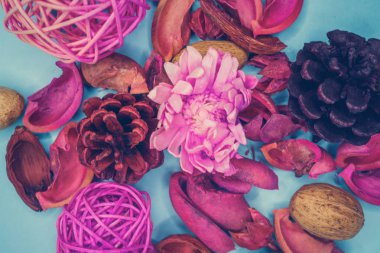 Dekoratif spa elemanları arka plan