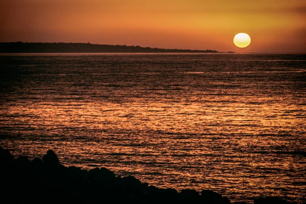 A paisagem marinha. Viagem marítima a Creta — Fotografia de Stock