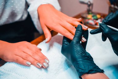 Spa kuaförde manikür