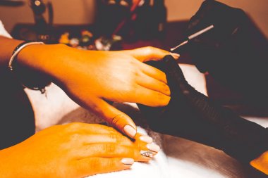 Spa kuaförde manikür