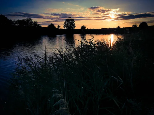 Güzel bir akşam sunset — Stok fotoğraf