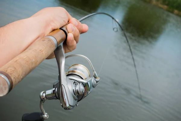 Area Fishing Trout Close — Stock Photo, Image