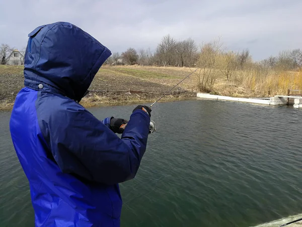 Antecedentes sobre un tema de pesca —  Fotos de Stock