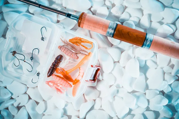 Lures balıkçılık arka plan