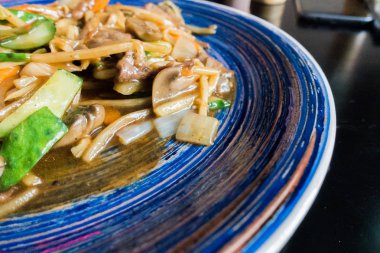 Sebzeli dana eti, Çin mutfağı