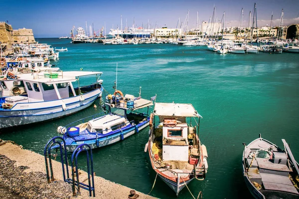 A paisagem marinha. Viagem marítima a Creta — Fotografia de Stock