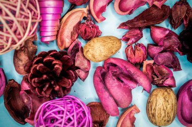 Dekoratif spa elemanları arka plan