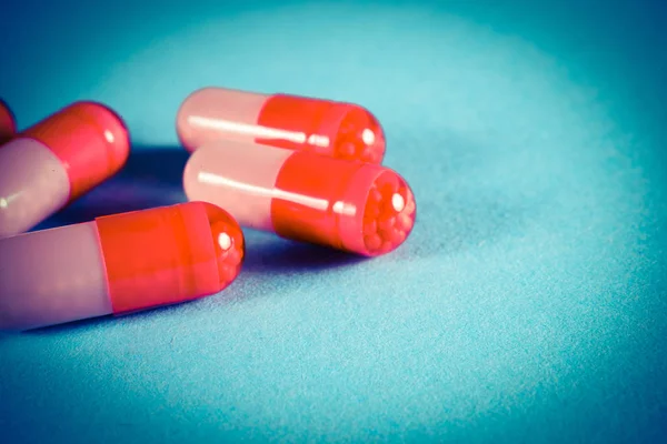 Geneeskunde Achtergrond Met Pillen — Stockfoto