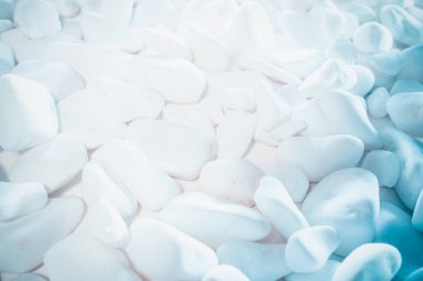 Arka plan beyaz çakıl