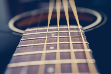 Arka plan olarak bir tema gitar