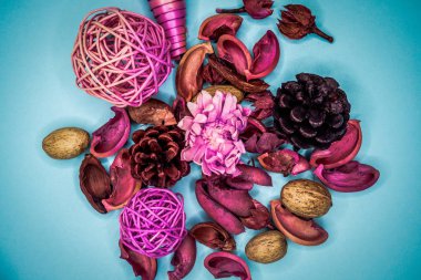 Dekoratif spa elemanları arka plan