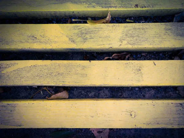 Yellow leaves of wood — Stock Photo, Image