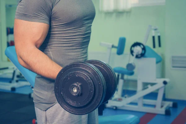 Culturista Gimnasio — Foto de Stock