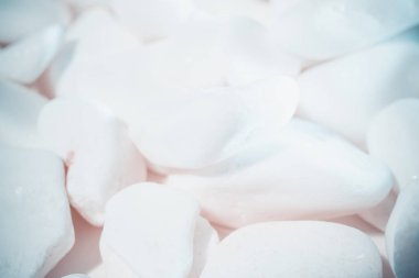 Arka plan beyaz çakıl