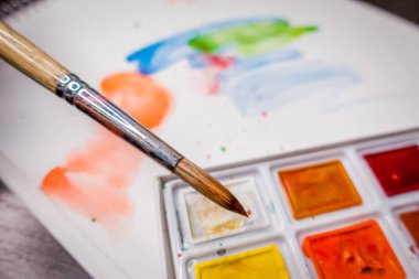 Araçlar Illustrator. Boyalar ve albüm