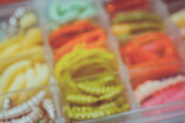 Alabalık için Silikon yem