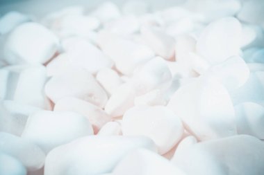 Arka plan beyaz çakıl