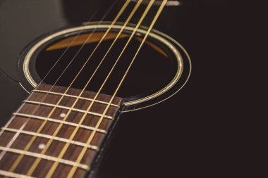 Arka plan olarak bir tema gitar