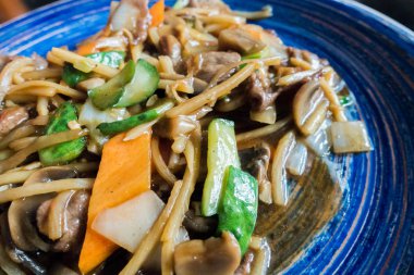 Sebzeli dana eti, Çin mutfağı