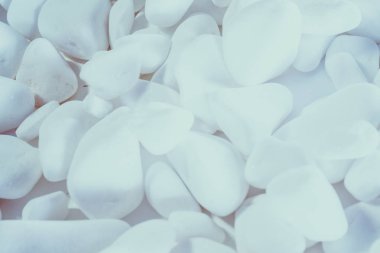 Arka plan beyaz çakıl