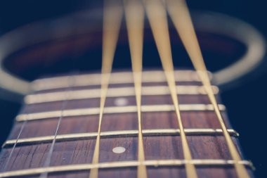 Arka plan olarak bir tema gitar