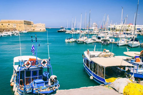 Seascape. Girit'e deniz gezisi — Stok fotoğraf