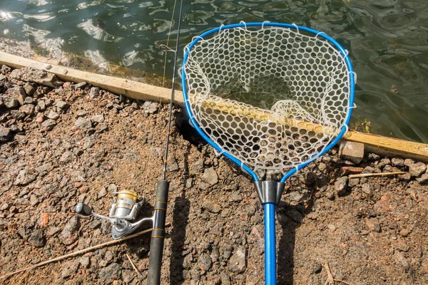 Pesca no lago — Fotografia de Stock