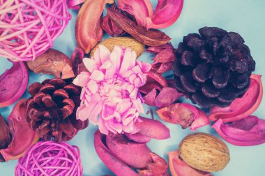 Dekoratif spa elemanları arka plan