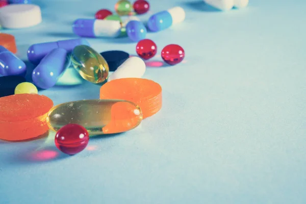 Medicine Background Pills — Stock Photo, Image