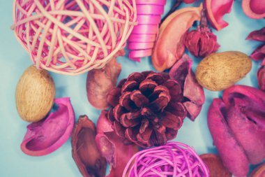 Dekoratif spa elemanları arka plan