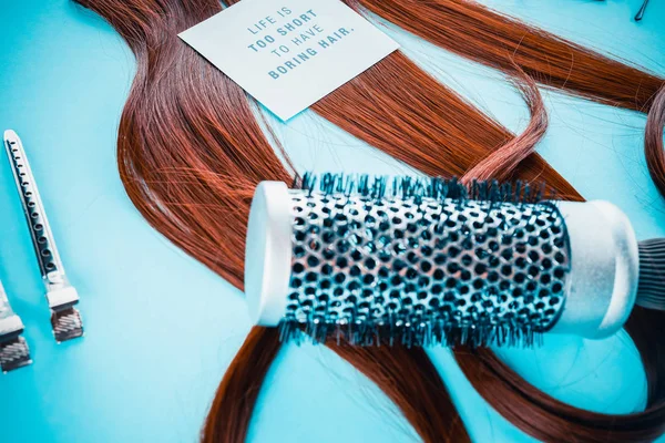 Κομμωτήριο αξεσουάρ για το χρωματισμό των μαλλιών — Φωτογραφία Αρχείου