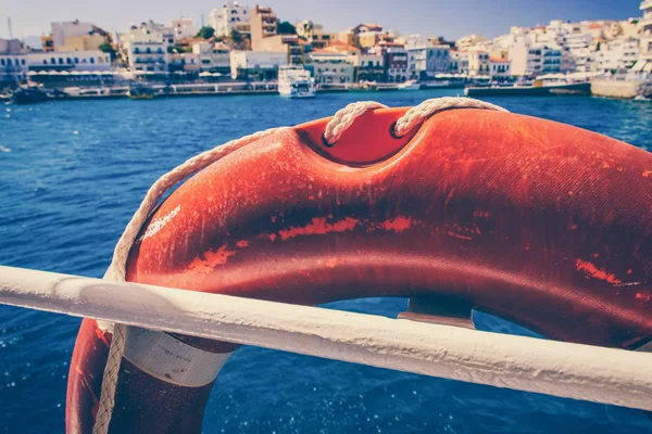 Paisaje marino. Viaje marítimo a Creta — Foto de Stock